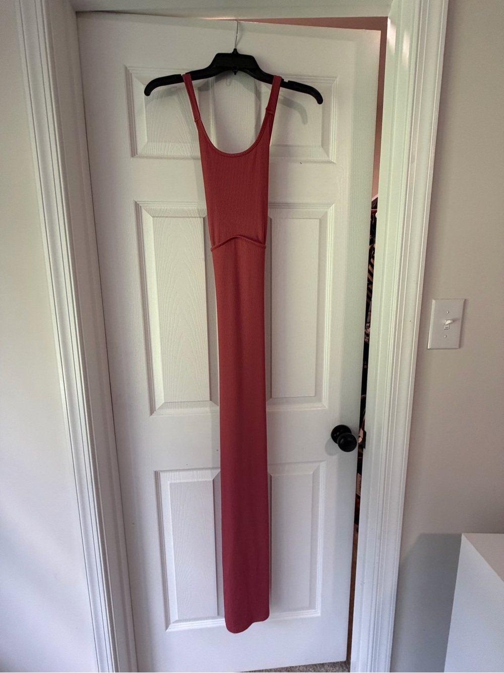 Women's Sleeveless Maxi Dress - Rose Clay